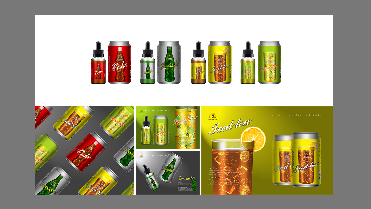 設計一個電子霧化器logo多少錢？設計一套電子霧化器VI多少錢？